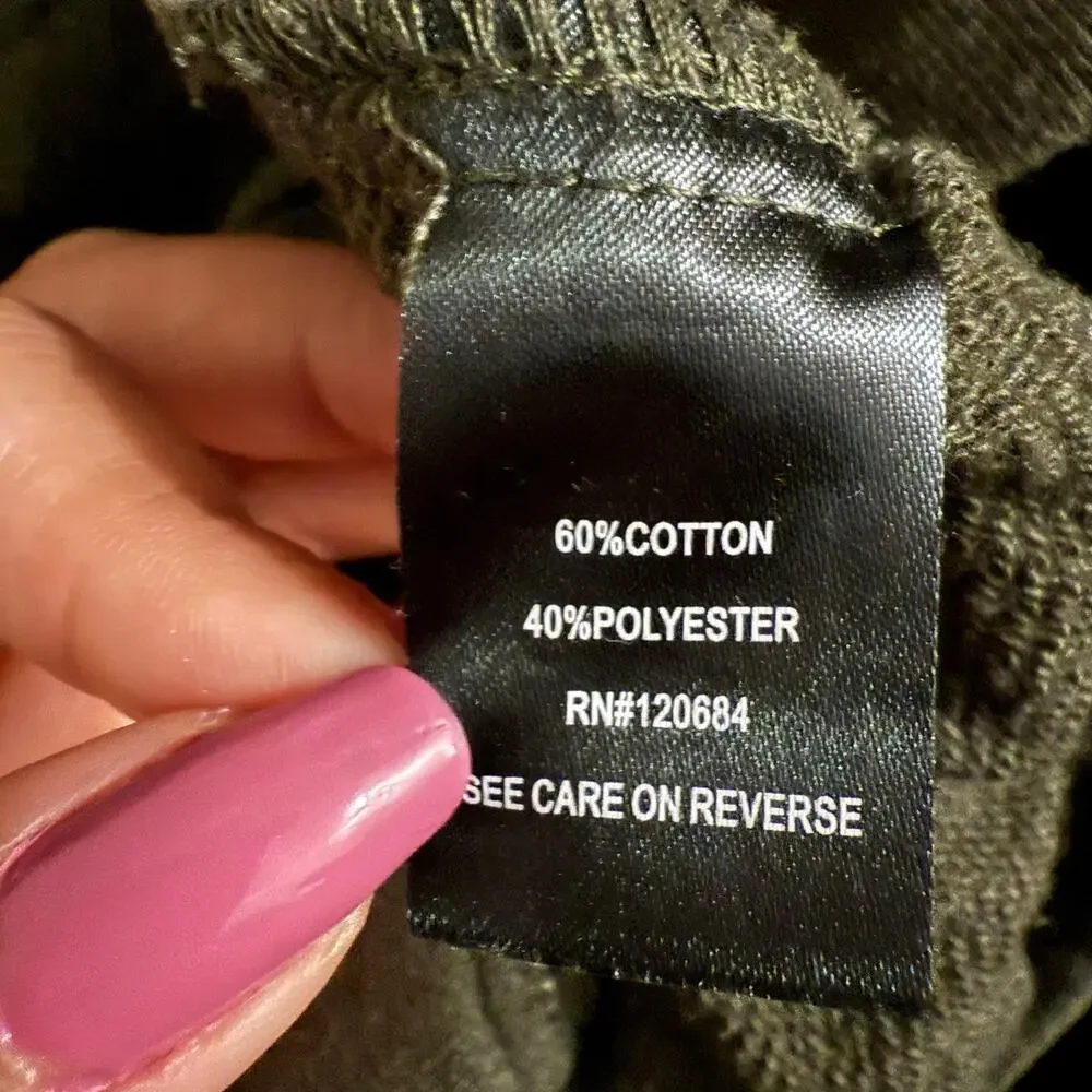 Torrid french terry knit utility zip shirt jacket shacket snap pockets plus 2X - Picture 9 of 10